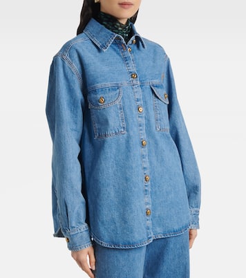 Camisa Nariida Berber en denim | Blazé Milano