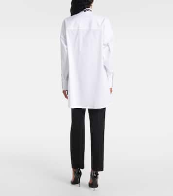 Hemd aus Baumwolle mit Spitze | Dolce&Gabbana