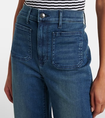 Jeans flared Crosbie a vita alta | Veronica Beard