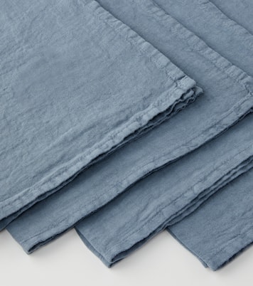 Set of four linen napkins | Once Milano