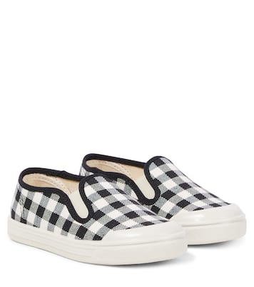 Gingham slip-on shoes | PèPè