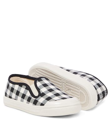 Gingham slip-on shoes | PèPè