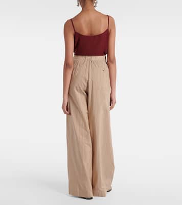 Pantaloni a gamba larga in misto cotone | Dries Van Noten