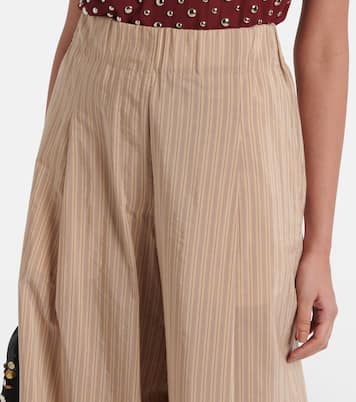 Pantaloni a gamba larga in misto cotone | Dries Van Noten