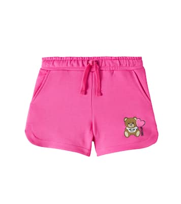 Shorts Teddy Bear aus Baumwolle | Moschino Kids