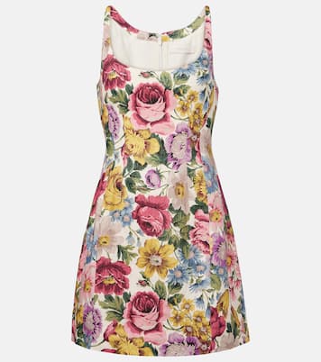 Bedrucktes Minikleid Sanne aus Leinen | Faithfull