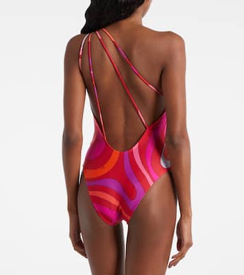 Iride one-shoulder swimsuit  | Pucci