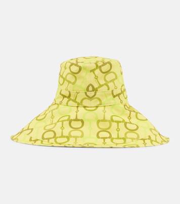Chapeau bob Horsebit en toile de coton | Gucci