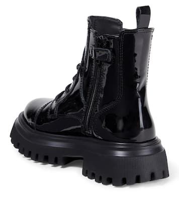 Botas DG de charol | Dolce&Gabbana Kids
