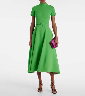 Camilla belted wool midi dress | Emilia Wickstead
