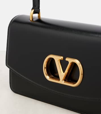Vain Small VLogo leather shoulder bag | Valentino Garavani
