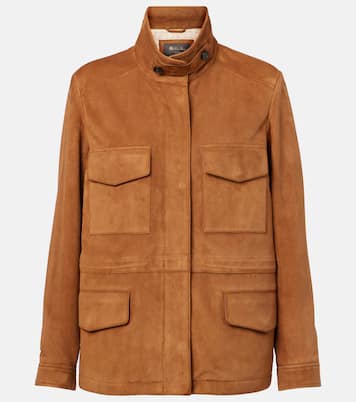 Suede field jacket | Loro Piana
