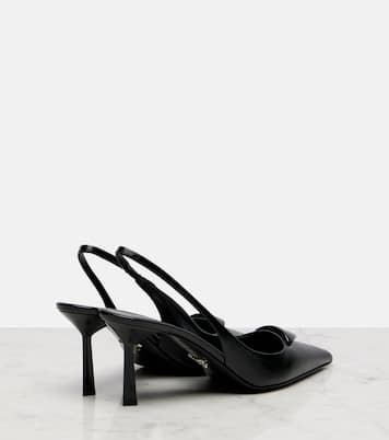 Slingback-Pumps aus Leder | Prada