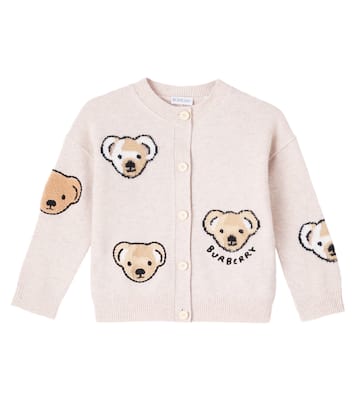 Thomas Bear wool cardigan | Burberry Kids