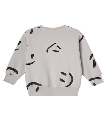 Monti printed cotton jersey sweatshirt | Molo