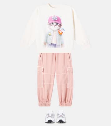Aliki cotton cargo pants | Molo