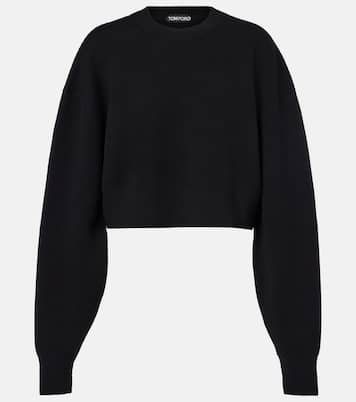 Cropped-Pullover aus einem Wollgemisch | Tom Ford