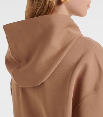 Bestickter Hoodie aus einem Baumwollgemisch | 'S Max Mara