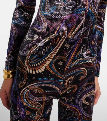 涡纹喇叭裤 | Etro