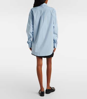 Ornella oversized cotton shirt | The Frankie Shop