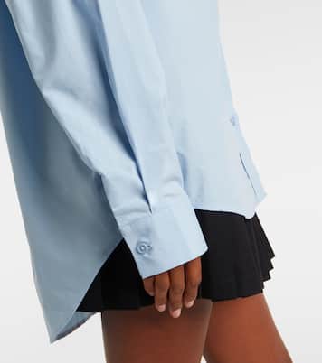 Ornella oversized cotton shirt | The Frankie Shop