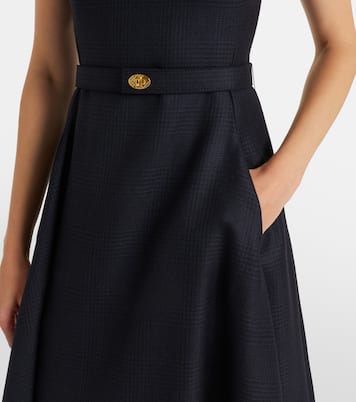 Midikleid aus Wolle | Burberry