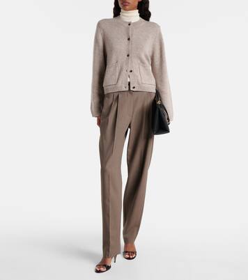 Wool and cashmere cardigan | Jardin des Orangers
