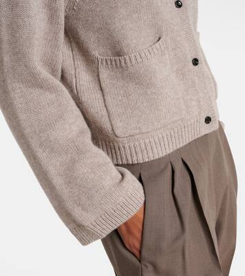 Wool and cashmere cardigan | Jardin des Orangers