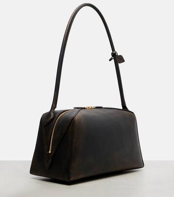 Le Bouledogue leather shoulder bag | Alaïa