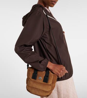 Henkeltasche Caradoc Micro aus Veloursleder | Moncler