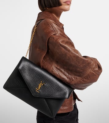 Cassandre leather shoulder bag | Saint Laurent