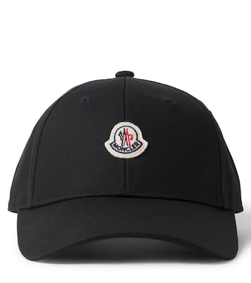 Logo cotton baseball cap | Moncler Enfant