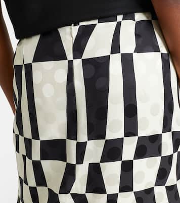 Falda tubo estampada | Dries Van Noten