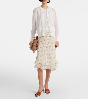 Jupe midi Airy Daydream à fleurs | Dorothee Schumacher