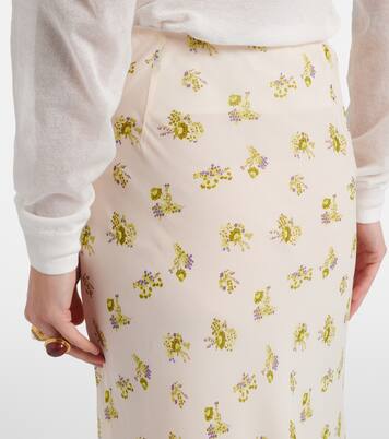 Jupe midi Airy Daydream à fleurs | Dorothee Schumacher