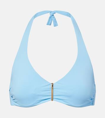 Provence halterneck bikini top | Melissa Odabash