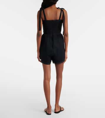 Playsuit Emilia aus Baumwolle mit Seide | Faithfull