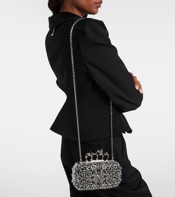 Clutch Knuckle con decorazioni | McQueen