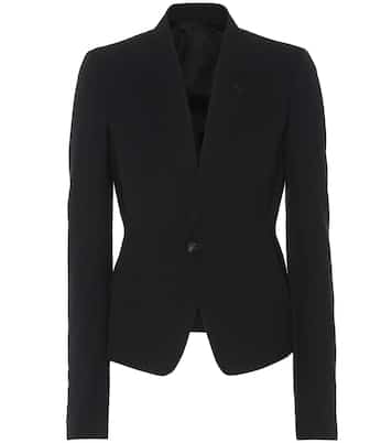 Wool crêpe blazer | Rick Owens
