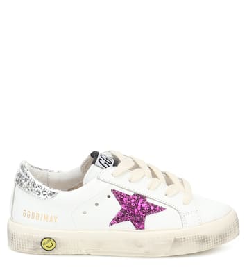 May leather sneakers | Golden Goose Kids