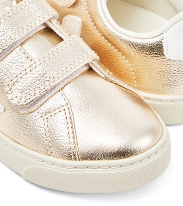 Baskets Esplar en cuir métallisé | Veja Kids