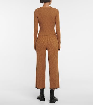 White Label - Cardigan in misto cotone con cut-out | Proenza Schouler