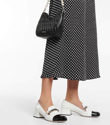 Pumps mocassino in vernice | Miu Miu
