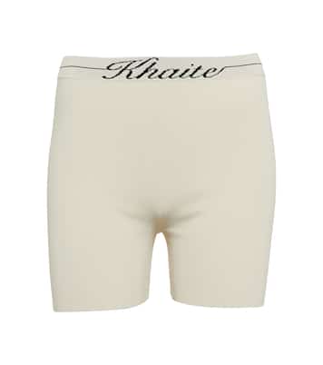 Shorts Bryant in maglia a coste | Khaite