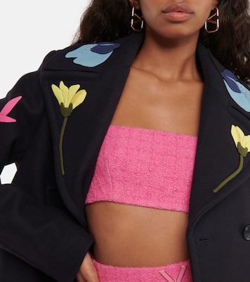 Tweed bralette | Valentino