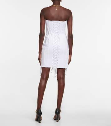 Robe bustier en coton mélangé | Dolce&Gabbana