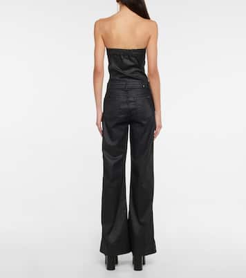 Coated denim jumpsuit | 7 For All Mankind