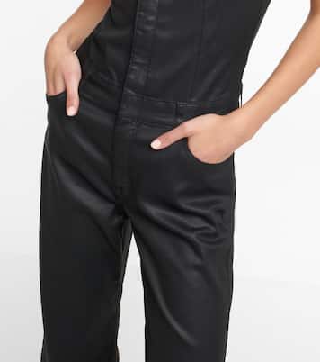 Coated denim jumpsuit | 7 For All Mankind