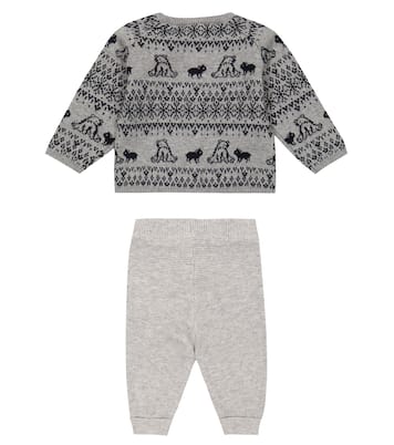 Baby set of cardigan and pants | Tartine et Chocolat