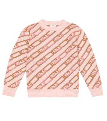 Pullover O'Lock in lana | Fendi Kids